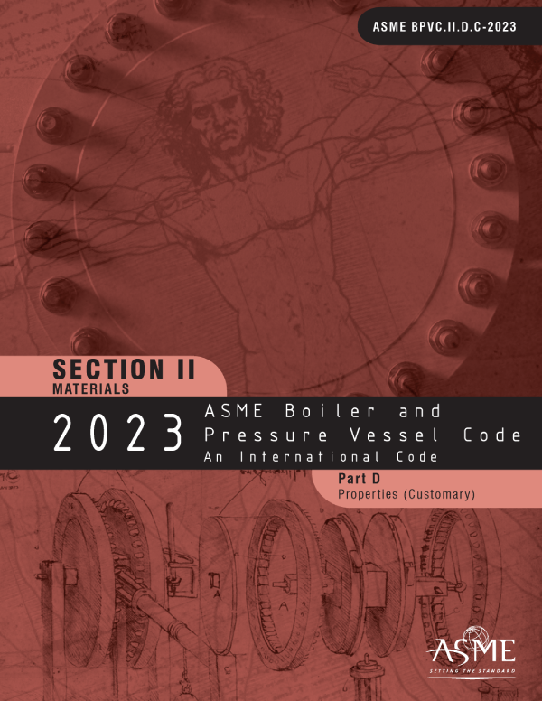 ASME BPVC Section II Part D (Customary)-2023